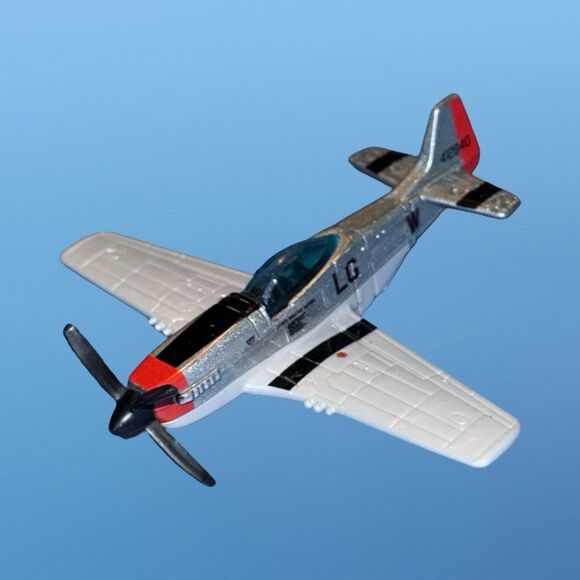 Matchbox Sky Busters Top Gun Maverick P 51 Mustang Fighter Jet Airplane A21 - Picture 2 of 13